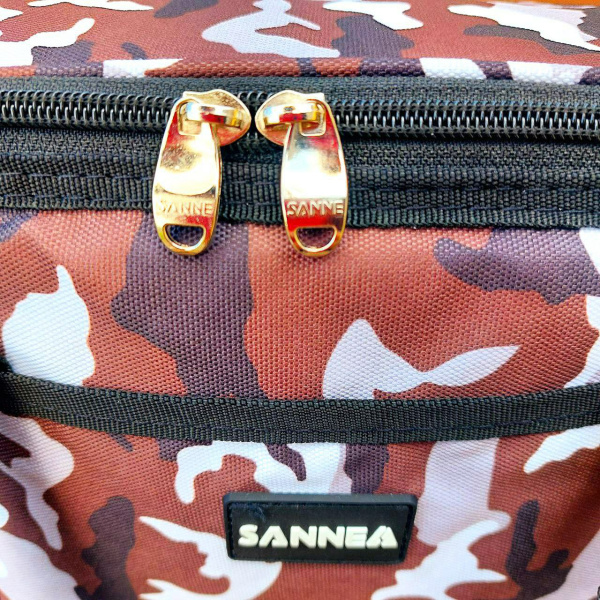 Термосумка Sanne 13 л. / Сумка - холодильник 30х20х21 см. с наплечным ремнем и боковым карманом